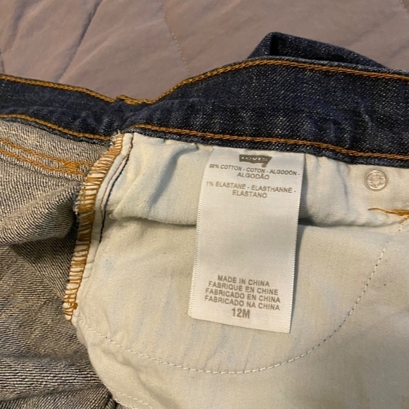 Levi's 505- Straight Leg Jeans- Size 12M - Picture 5 of 8